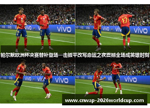 帕尔默欧洲杯决赛替补登场一击扳平改写命运之夜震撼全场成英雄时刻